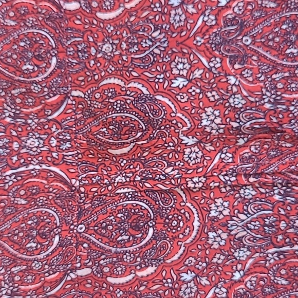 Lucky Brand Mitchell Border Print Dress Women's sz M Country/Boho Floral Dress - Picture 5 of 9